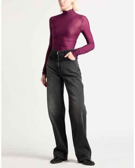 Aniye By Purple Bodysuit Polyester, Elastane