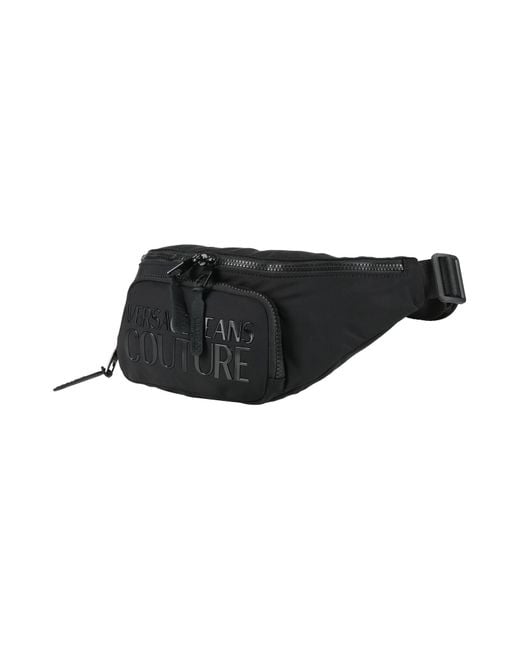 Versace Jeans Couture Black Belt Bags for men