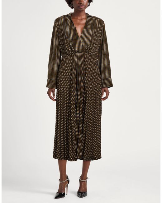 Attic And Barn Brown Midi Dresses
