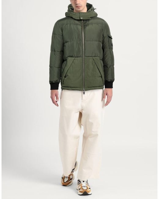 ALPHATAURI Green Puffer for men