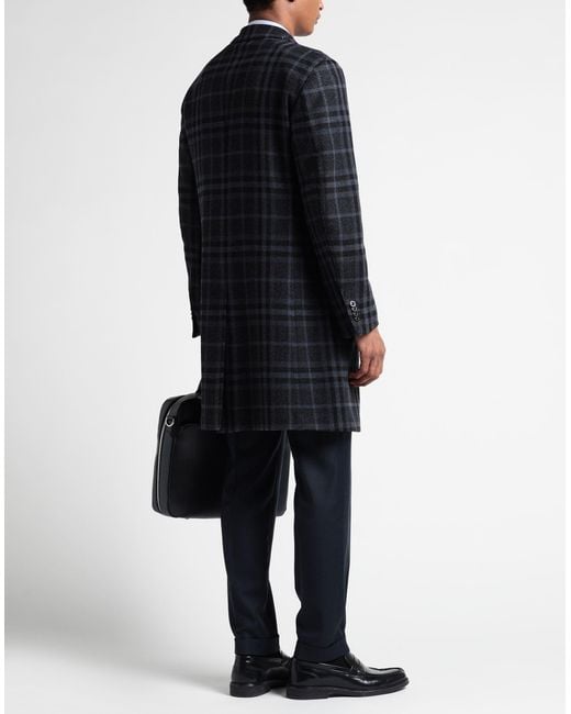 Boglioli Blue Coat Virgin Wool, Elastane for men
