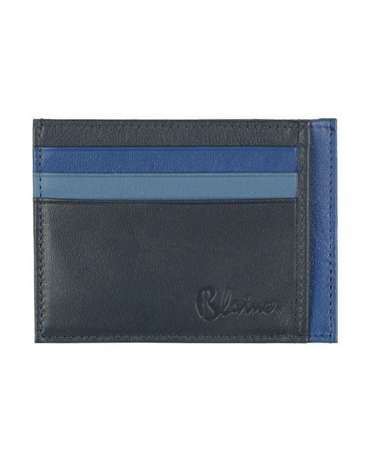 Harmont & Blaine Blue Cardholder Goat Skin for men