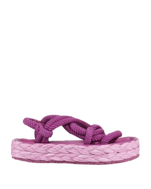 Isabel Marant Purple Espadrilles