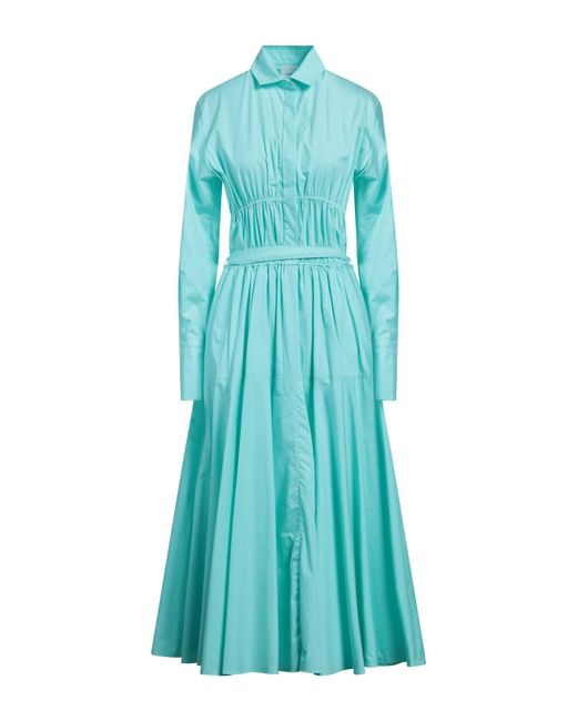 Patou Blue Maxi Dress Cotton
