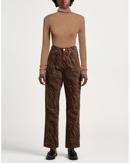 P.A.R.O.S.H. Brown Turtleneck