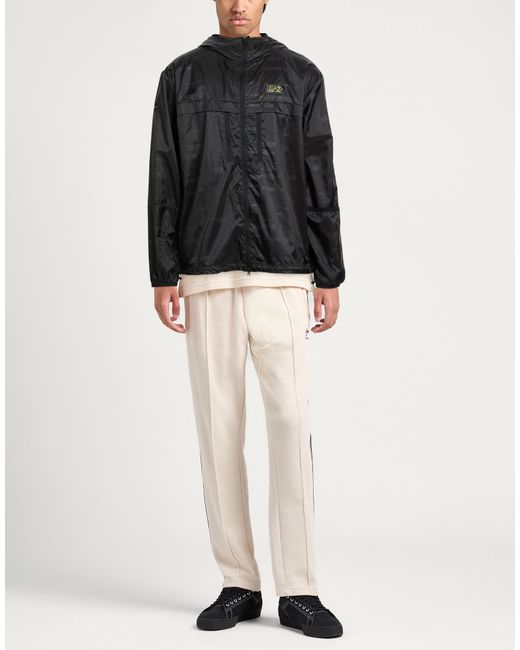 EA7 Black Jackets for men