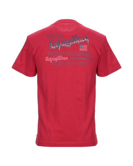 Refrigiwear Red T-shirt for men