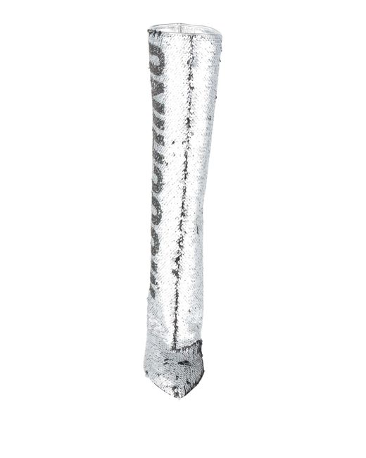 Moschino White Boot