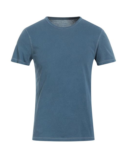 Majestic Filatures Blue T-shirt for men