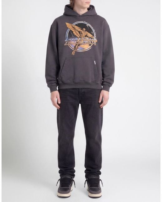 Represent Gray Sweatshirt Cotton for men