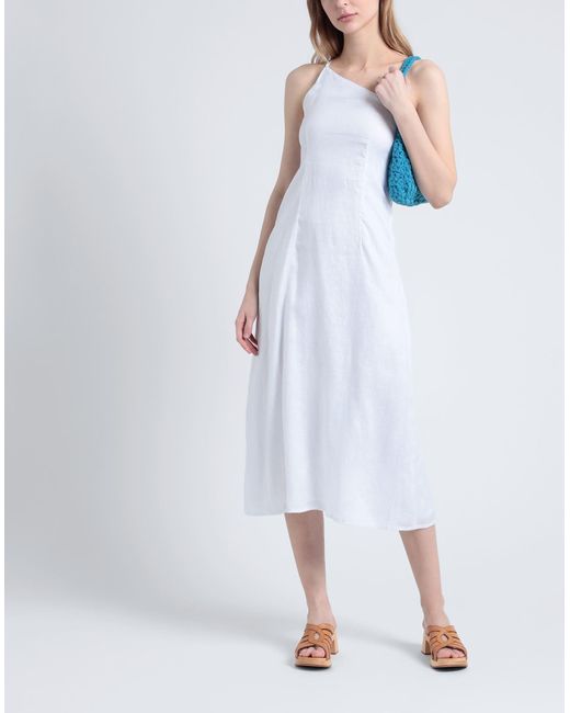 Faithfull The Brand White Midi Dress