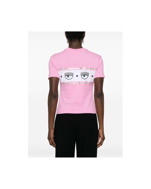 Chiara Ferragni Pink T-shirts