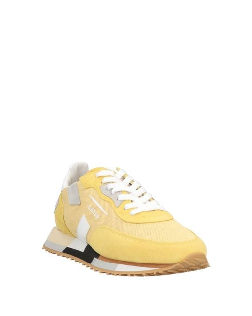 GHOUD VENICE Yellow Trainers for men