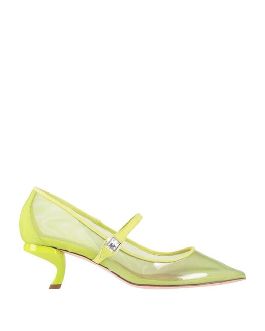 Roger Vivier Yellow Pumps