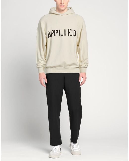 Sudadera Applied Art Forms de hombre de color Natural