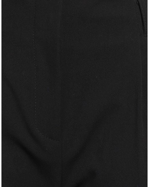 Kaos Black Pants Polyester, Viscose, Elastane