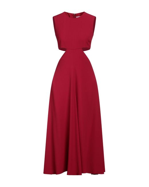 RED Valentino Red Midi Dress