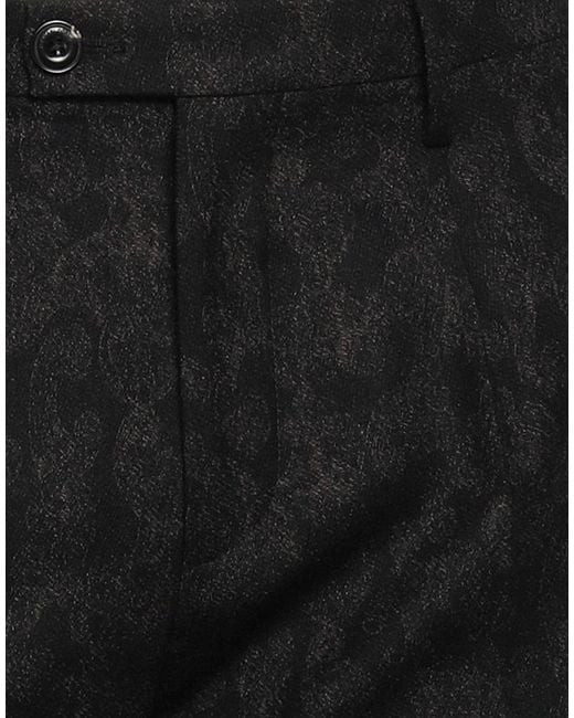 Michael Coal Black Pants for men