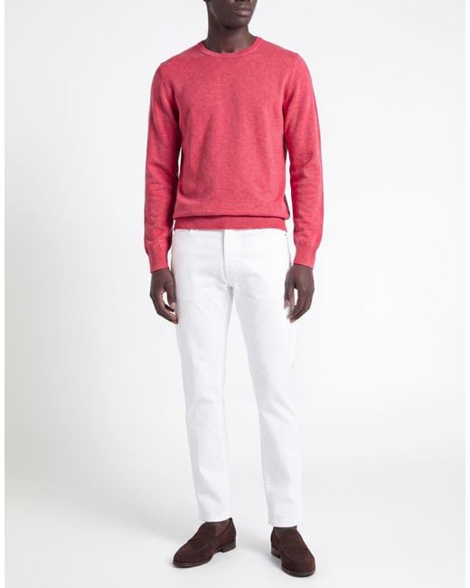 Pullover Gran Sasso de hombre de color Pink