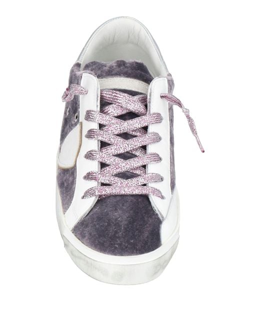 Philippe Model Purple Trainers