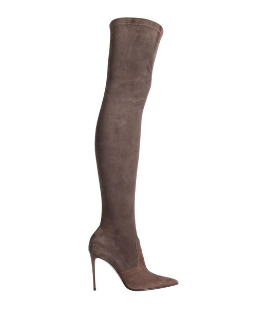 Le Silla Brown Knee Boots