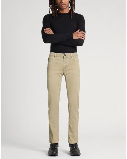 Trussardi Natural Jeans Cotton, Elastane for men