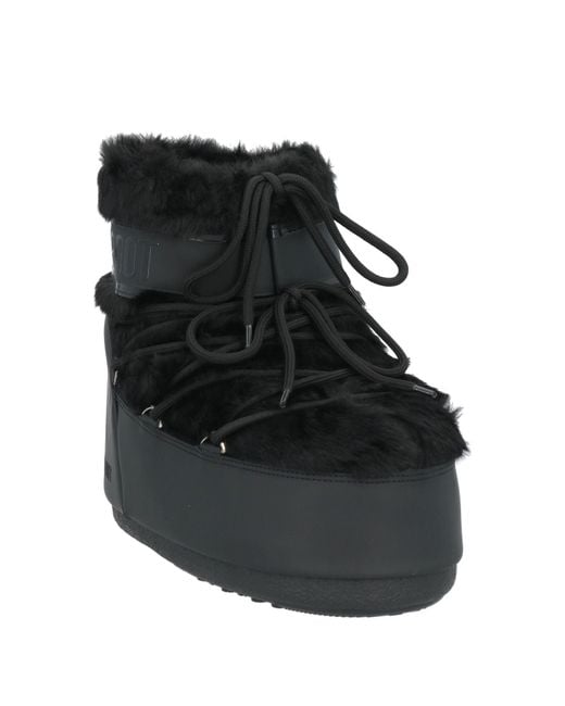 Moon Boot Black Ankle Boots
