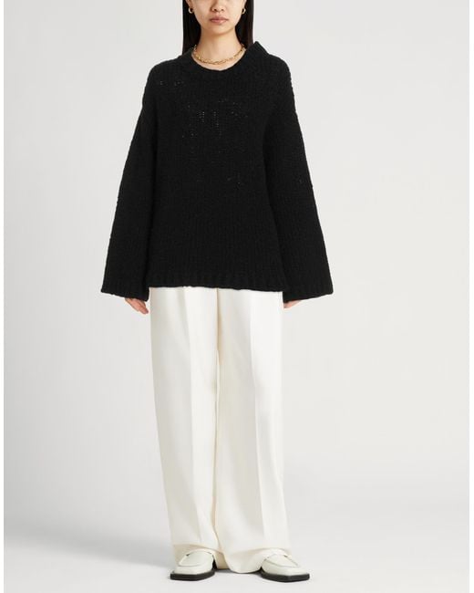 Massimo Alba Black Sweater Wool