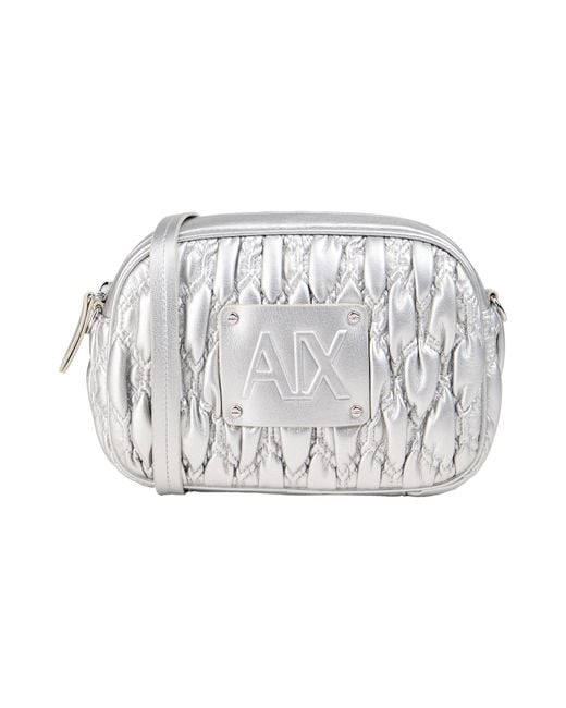 ARMANI EXCHANGE White Cross-Body Bag