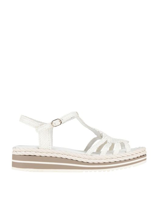 Pons Quintana White Sandals