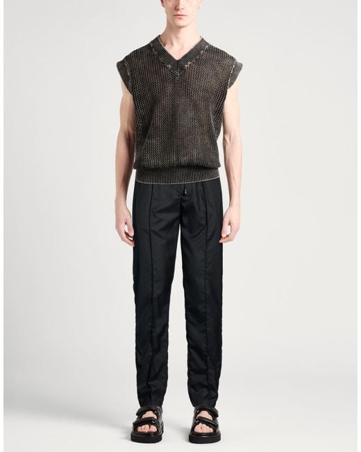 Isaia Black Pants for men