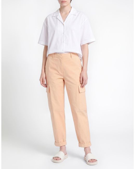 Eleventy Natural Pants Cotton, Lyocell, Elastane