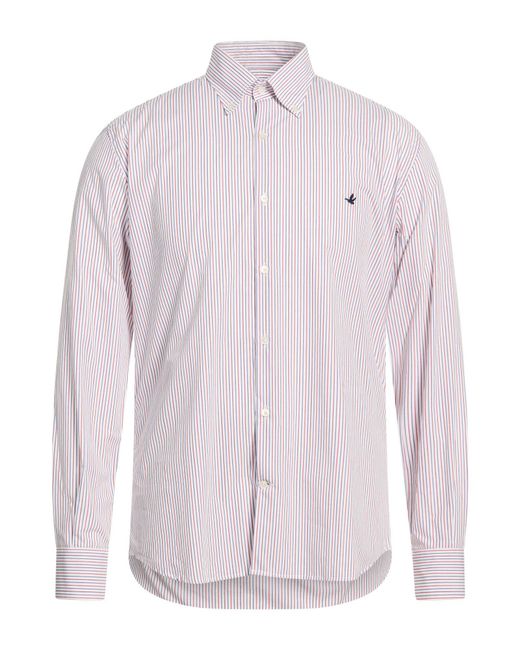 Brooksfield Pink Shirts for men