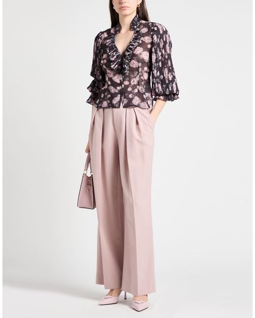 Ganni Black Shirt Polyester