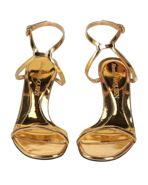 McQueen Natural Sandals Leather