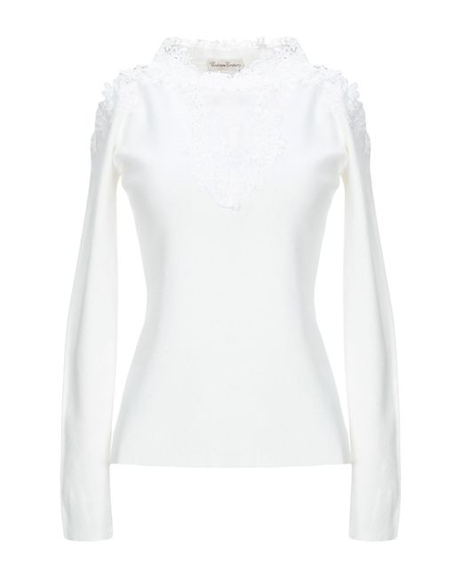 Cashmere Company White Sweater