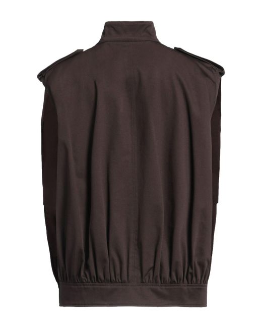 MSGM Brown Gilet