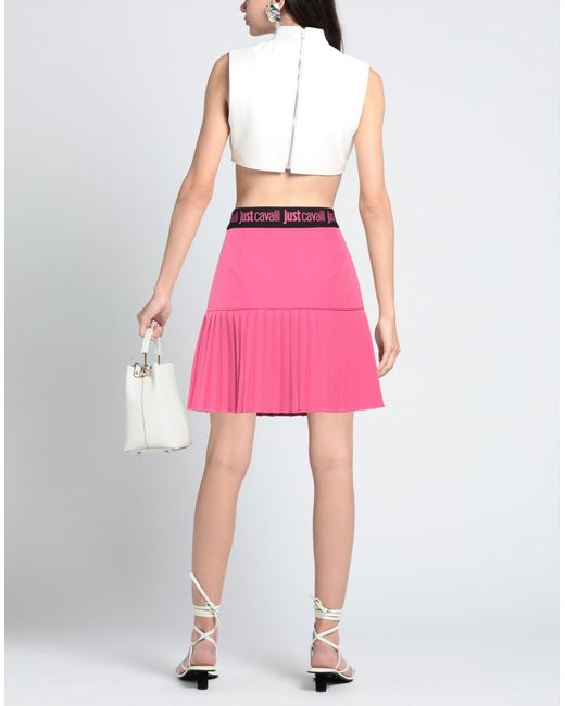Just Cavalli Pink Mini Skirt