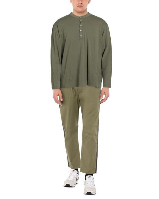 Massimo Alba Green T-shirt for men