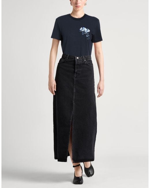 Thom Browne Blue T-Shirt Cotton, Polyester, Elastane
