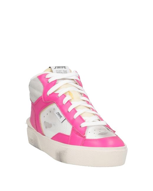 Strype Pink Trainers