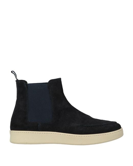 Marechiaro 1962 Black Midnight Ankle Boots Leather for men