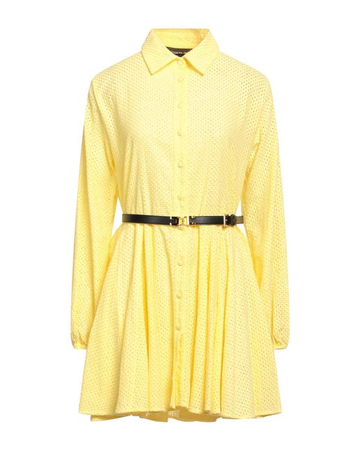 FEDERICA TOSI Yellow Mini Dress