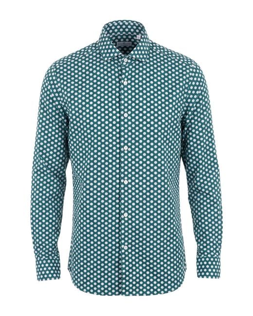 Sonrisa Blue Shirt Cotton for men