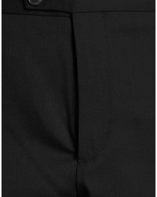 BE ABLE Black Pants Polyester, Virgin Wool, Elastane for men