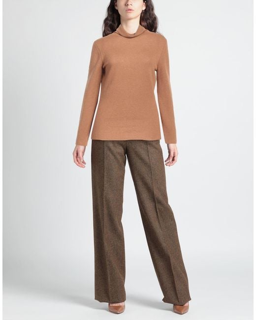 Aragona Brown Turtleneck