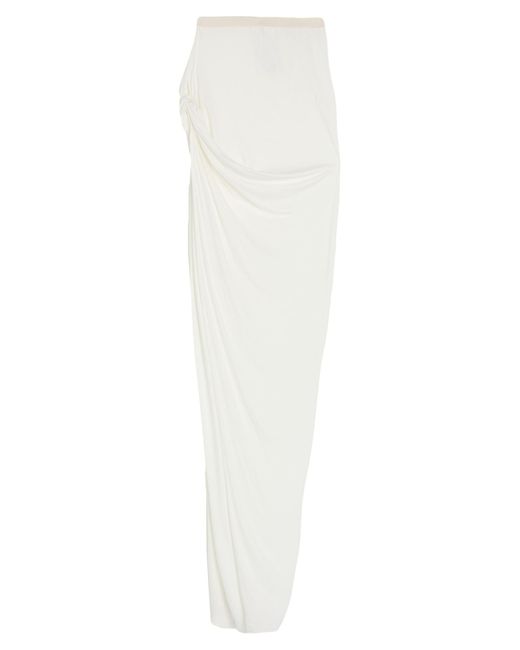 Rick Owens White Maxi-Rock