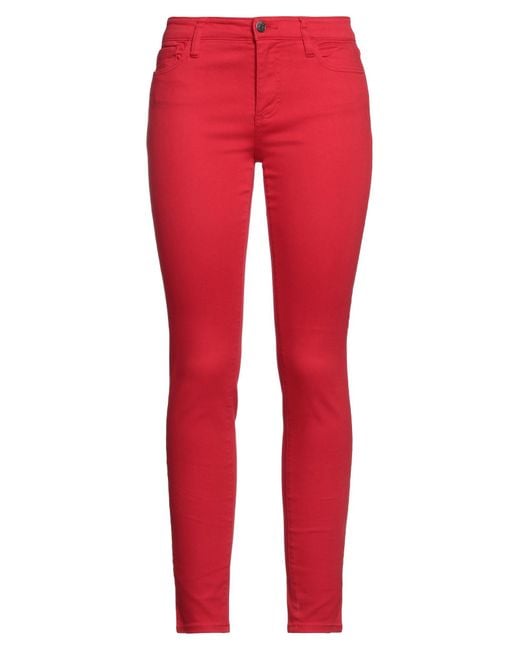 Armani Exchange Red Jeans