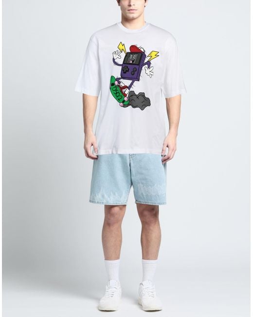 DSquared² White T-shirt for men
