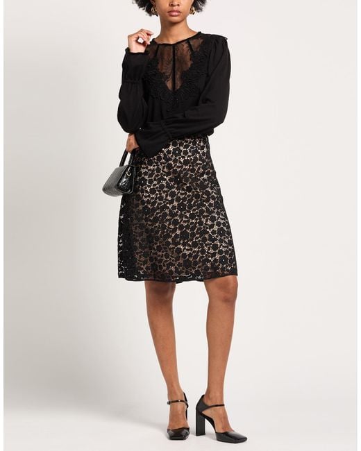 N°21 Black Midi Skirt